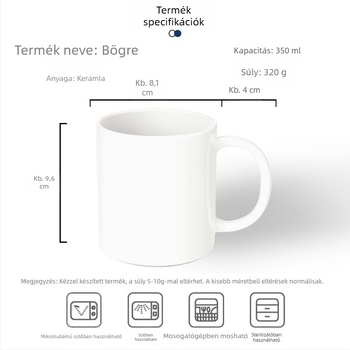 Arknights tematikájú kerámiás tejpohár, karikatúra stílus, aranyos diák dizájn