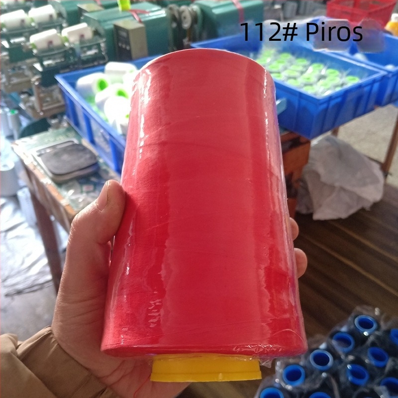 Poliészter varrófonal, 1 kg, 402-es nagy tekercs, Pagoda típusú ruházati varrófonal, erős és folyamatos