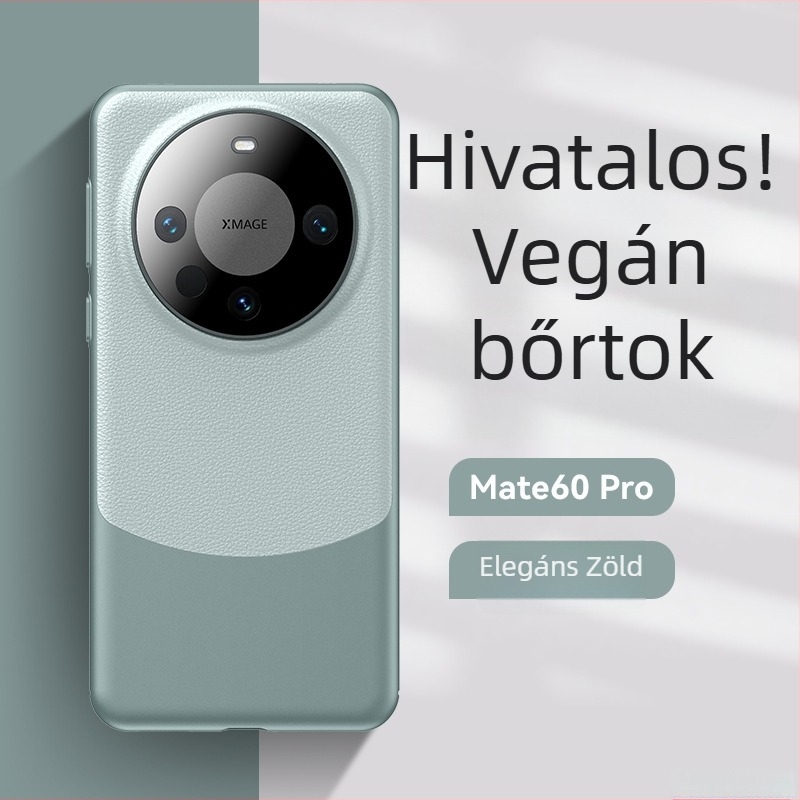 Huawei Mate70 Pro PU bőr hátlap teljes fedettséggel, moduláris dizájn, üzleti stílus, ütésálló, Pura70 merev tok