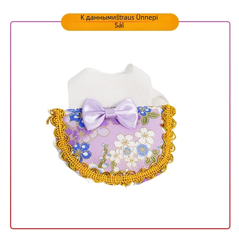 Háziállat ruházat, hörcsög játékok, kisállat kültéri ruházat, arany hörcsög Tang-stílusú kostüm, papagáj-köpeny, pamut köpeny.