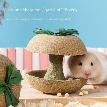 Hörcsögöknek almamagos rágóbot – tartós játék és nassolnivaló