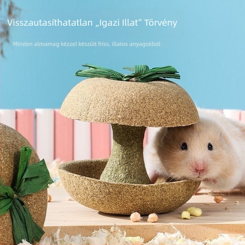 Hörcsögöknek almamagos rágóbot – tartós játék és nassolnivaló