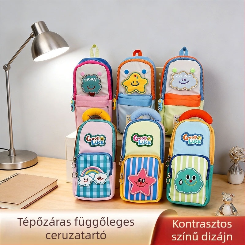 PJ Cloud Tolltartó: Nagy kapacitású, Stílusos dizájn, Aranyos, lányos megjelenés