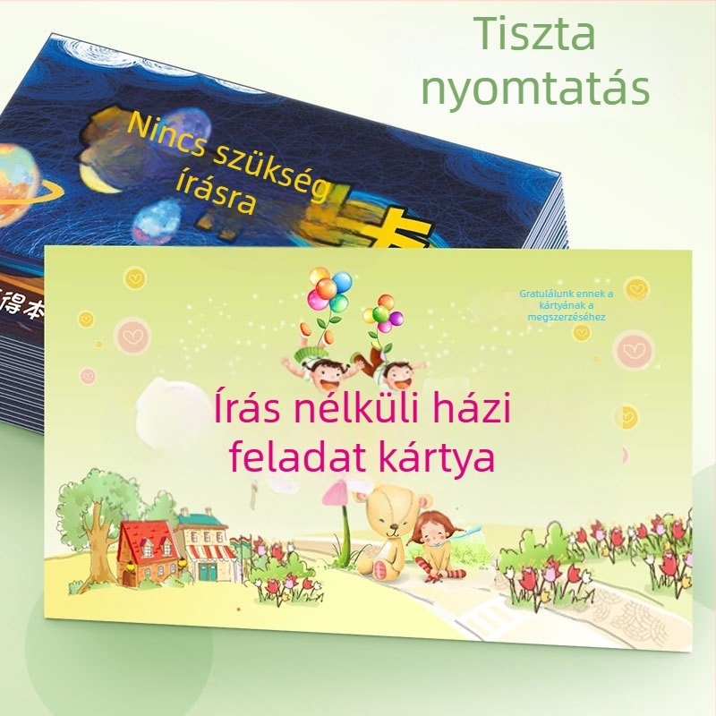 Tanár által használt jutalmazó kártyák általános iskolásoknak – pontokkal és kis ajándékokkal