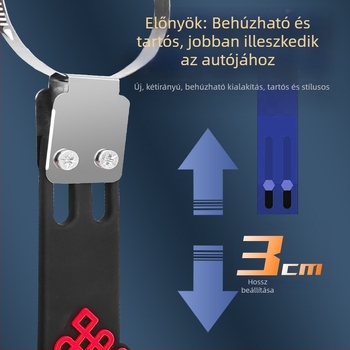 Autóhoz tervezett antistatikus földelő pánt, statikus kisülésre szolgáló eszköz, földelő szalag, kipufogócsőhöz tartozó anti-statikus kötél, kiegészítők