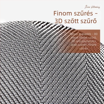 Francia presszó kávéfőző teáskanna-stílusú dizájnnal, kézi szűrő és többfunkciós tejhabosító