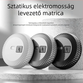 Statikus kisülés elleni tapasz, macskaszem stílusú