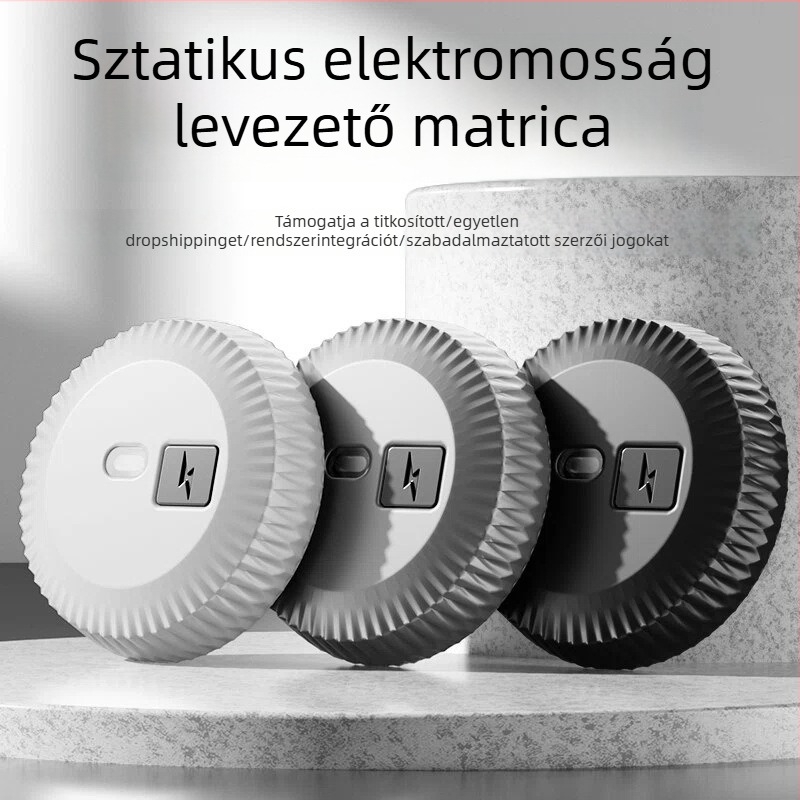 Statikus kisülés elleni tapasz, macskaszem stílusú