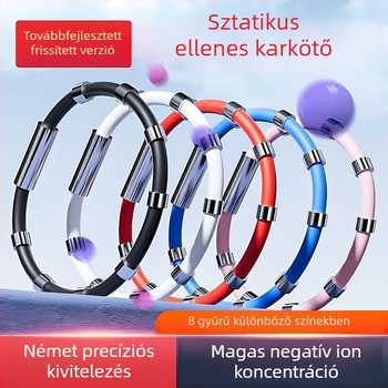 Téli anti-sztatikus karkötő statikus eliminátorral – uniszex kézhez illő kiegészítő
