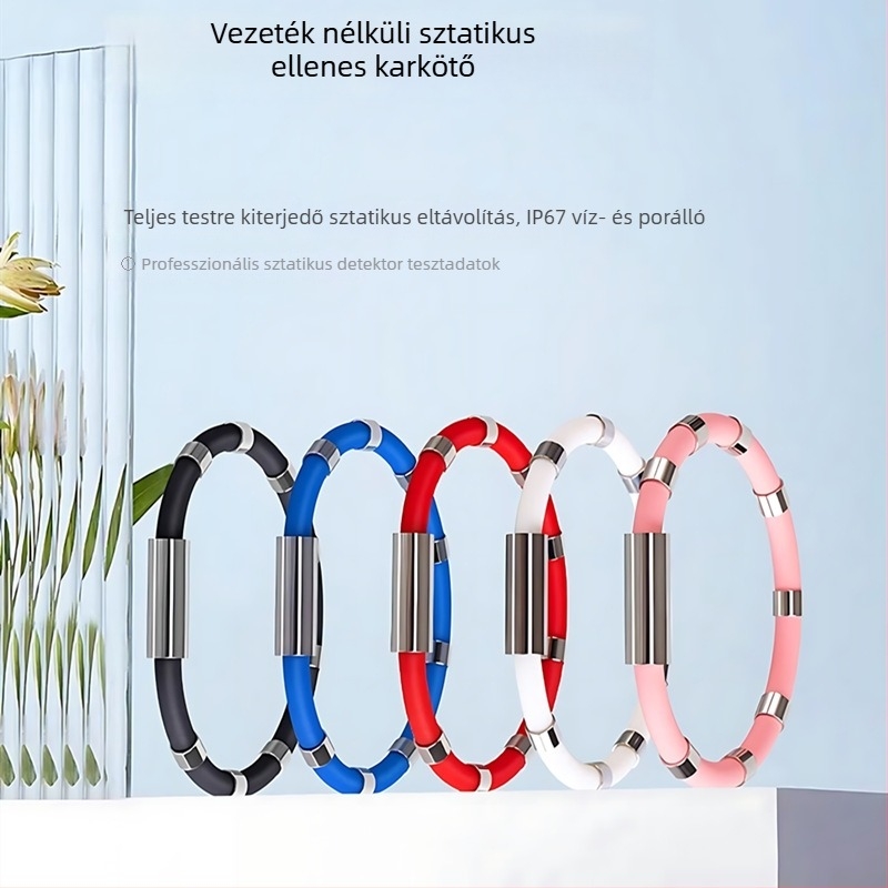 Téli anti-sztatikus karkötő statikus eliminátorral – uniszex kézhez illő kiegészítő