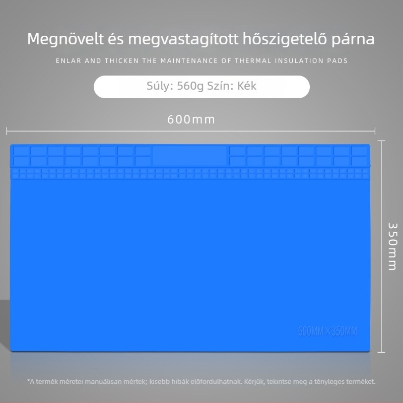 Mobiltelefon javítására szolgáló szilikon szigetelő párna – munkapad és forrasztóállomás