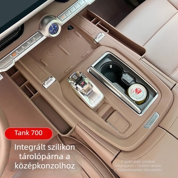 Tank 700 központi konzol szilikonpad – karcolás elleni és porálló védelem a váltó gombok számára