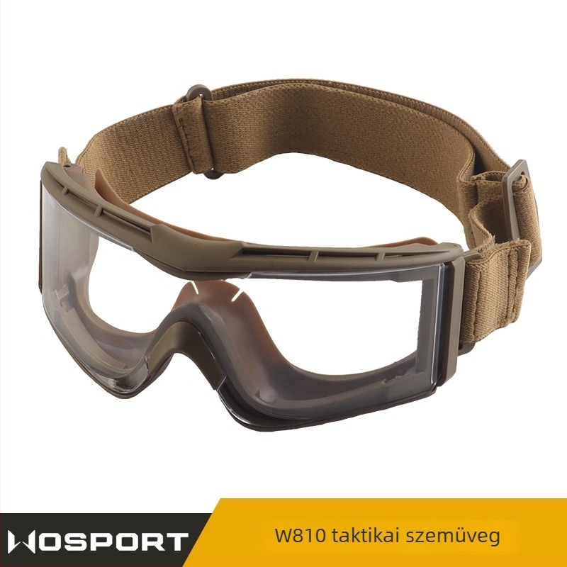 WOSPORT W810 taktikai védőszemüveg kerékpározáshoz, több viselet mód, sisakkal kompatibilis