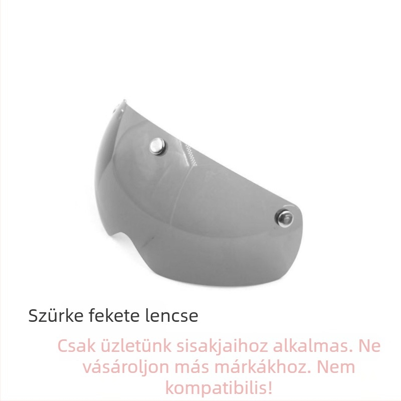 Mágneses szélvédős kerékpáros szemüveg sisakhoz, esőálló és UV-védelmet nyújt