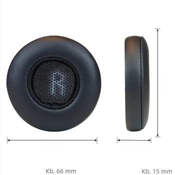 Bőr tok JBL E35, E45 és E45BT-höz habos párnázással, beépített rögzítő csattal