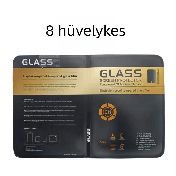 8–10 hüvelykes iPadhez készült bliszteres doboz kijelzővédő fóliához