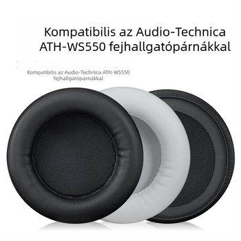 Audio-Technica ATH-WS550/WS550IS-hez illő cserélhető fülpárnák, habfedők és bőrfedők