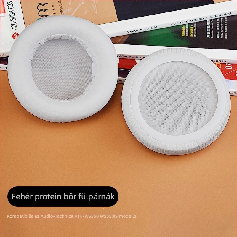 Audio-Technica ATH-WS550/WS550IS-hez illő cserélhető fülpárnák, habfedők és bőrfedők