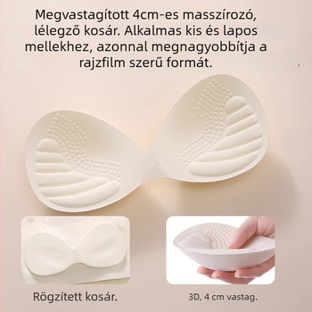 Női jóga sportmelltartó – magas rugalmasságú nude érzet, 3/4 kosár, párnázott kosár, edzéshez alkalmas felső