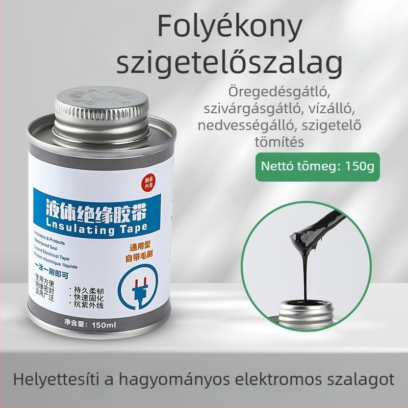 Folyékony szigetelőragasztó elektromos szigeteléshez és forrasztáshoz, kétoldalas elektromos szalag autóhálózathoz és áramkörökhöz, vízálló, tűzálló és magas hőmérsékletnek ellenálló ragasztó