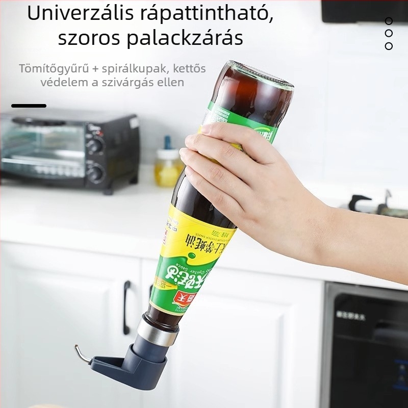 Osztrigaszósz pumpafej univerzális üvegváltozathoz, kompatibil Haitian és Lee Kum Kee osztrigaszósz üvegekkel