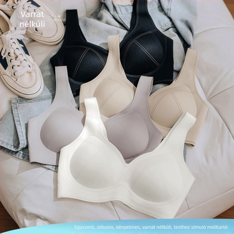 Cloud Muscle 305 Vezeték nélküli, seamless sportmelltartó-vest, puha támasztással és oldalrész formázással