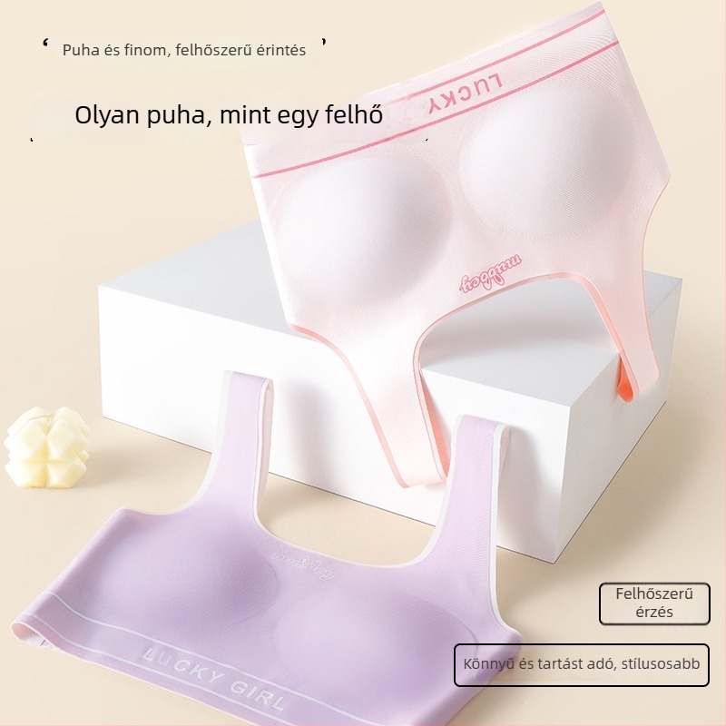Sima varrás nélküli top lányoknak, elegáns hátsó dizájnnal, sportmelltartó diákoknak, tubus felső