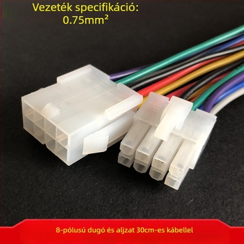 Elektromos jármű vezérlő dugó: 6-pontos hím- és női csatlakozó, 8-pontos számítógépes csatlakozó, 12-pontos csatlakozó, 5557/5559