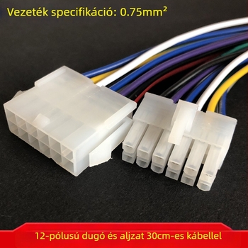 Elektromos jármű vezérlő dugó: 6-pontos hím- és női csatlakozó, 8-pontos számítógépes csatlakozó, 12-pontos csatlakozó, 5557/5559