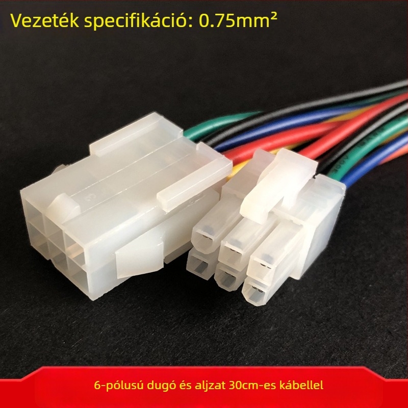 Elektromos jármű vezérlő dugó: 6-pontos hím- és női csatlakozó, 8-pontos számítógépes csatlakozó, 12-pontos csatlakozó, 5557/5559