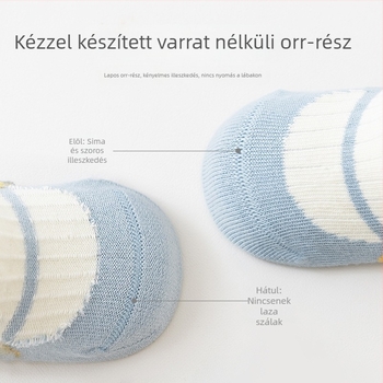 Baba padlóra való zokni, A osztály, tavasz–nyár, csúszásmentes, gyerekeknek, rajzfilm mintákkal