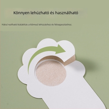 Ultra vékony, láthatatlan mellbimbó párnák netszövött anyagból, légáteresztő, kerek formájú, nyári viselethez