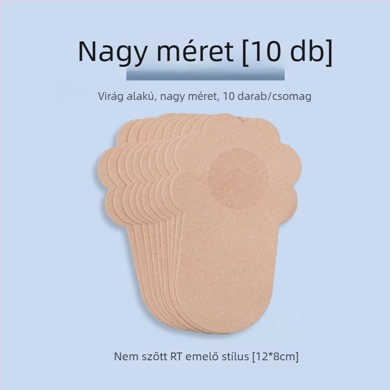 Ultra vékony, láthatatlan mellbimbó párnák netszövött anyagból, légáteresztő, kerek formájú, nyári viselethez