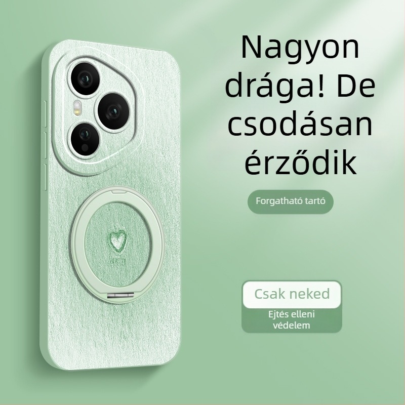 Honor 400 Pro ultrakönnyű tok hőelvezetővel és forgó állvánnyal