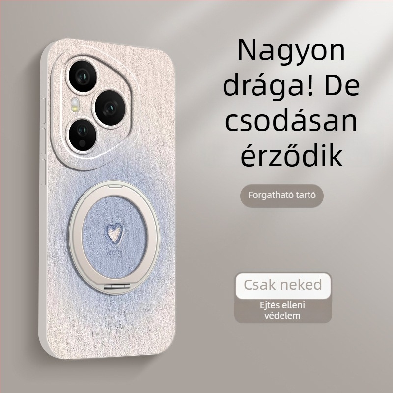 Honor 400 Pro ultrakönnyű tok hőelvezetővel és forgó állvánnyal