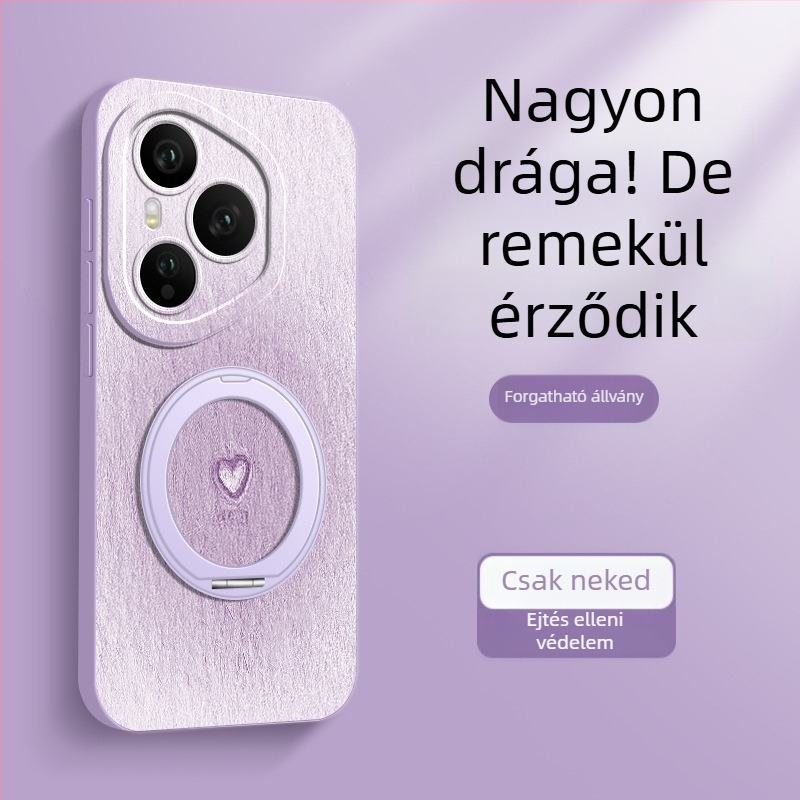 Honor 400 Pro ultrakönnyű tok hőelvezetővel és forgó állvánnyal