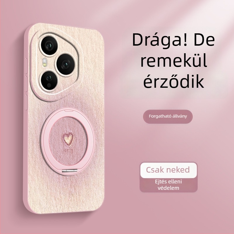 Honor 400 Pro ultrakönnyű tok hőelvezetővel és forgó állvánnyal