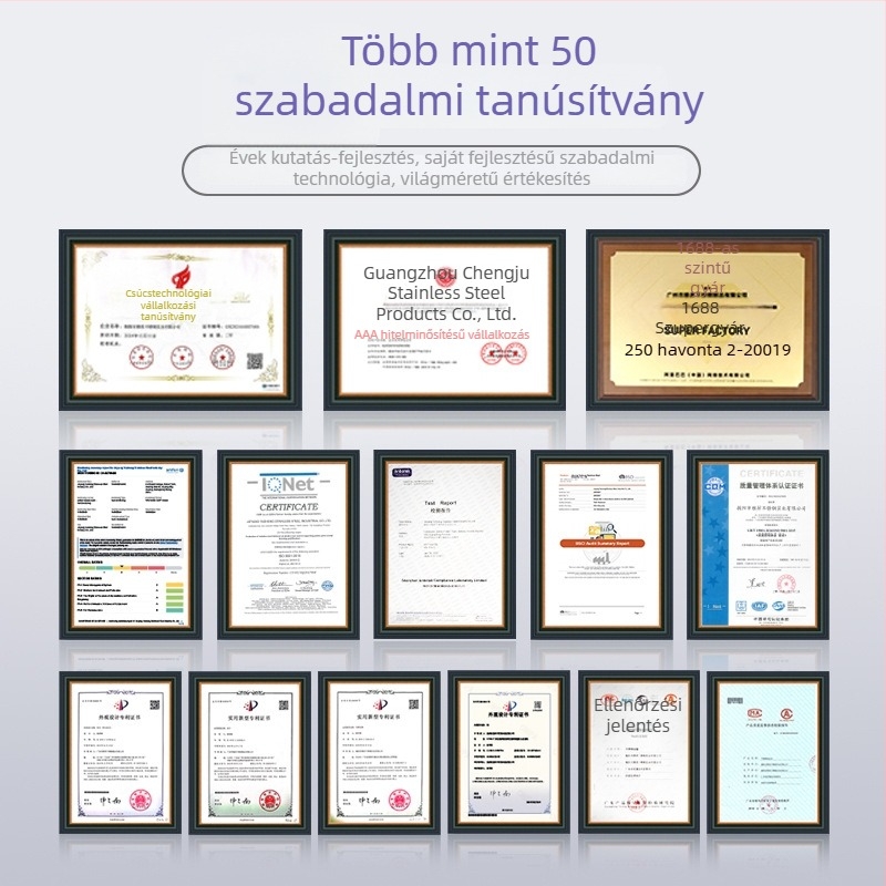 Kreatív rozsdamentes acélból készült saláta- és gyümölcstálak, dekoratív desszerttálak