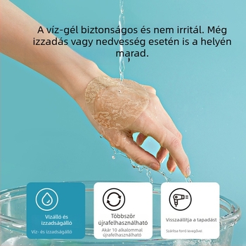 Csipkés mellpatch, nyári varrat nélküli, hátpántos dizájn, újrahasználható, diszkrét fedés