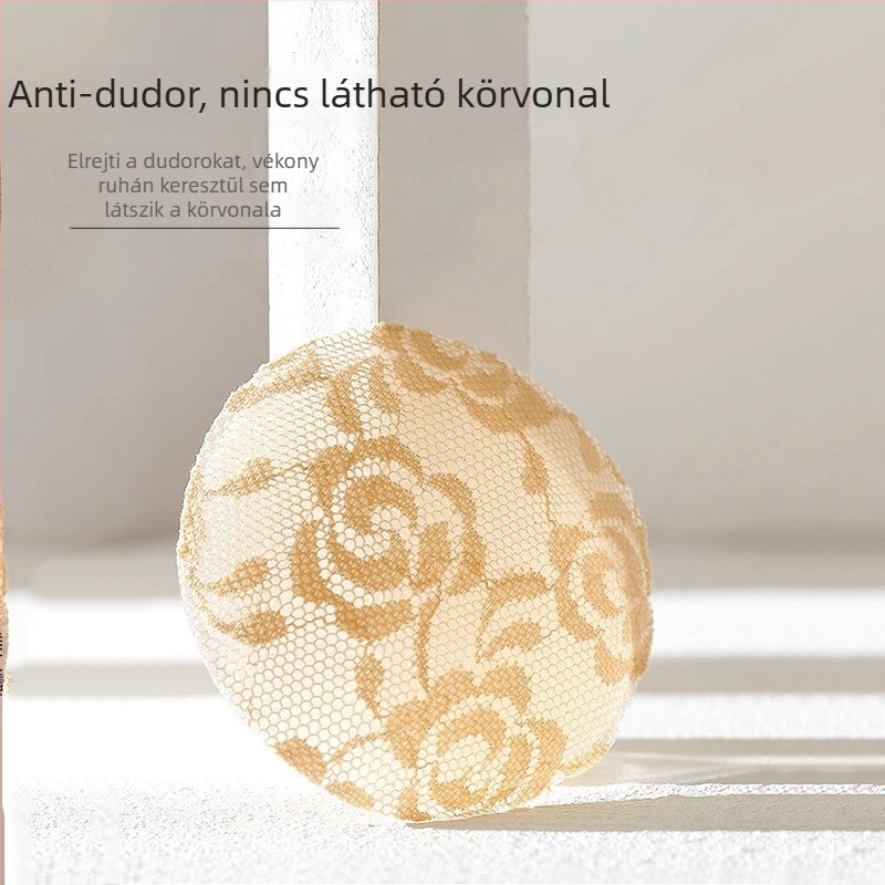 Csipkés szilikon mellbimbó tapaszok, láthatatlanok, varrat nélküli, anti kidudorodás, csúszásmentes, izzadságálló, nőknek