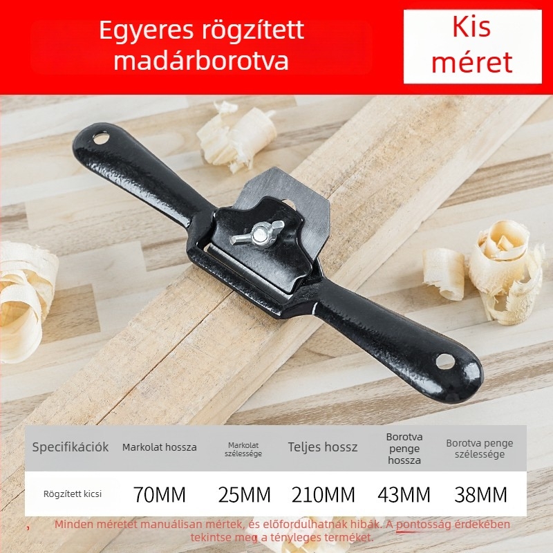 Állítható favplaner, egyenes planér, gördülő planér, kézi planér faanyaghoz