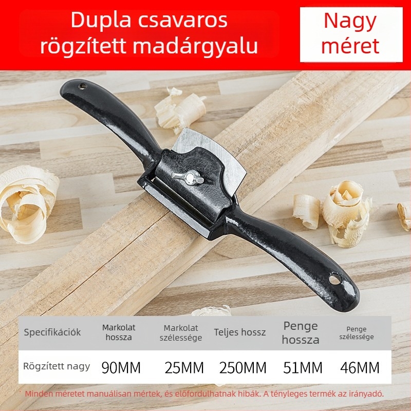 Állítható favplaner, egyenes planér, gördülő planér, kézi planér faanyaghoz