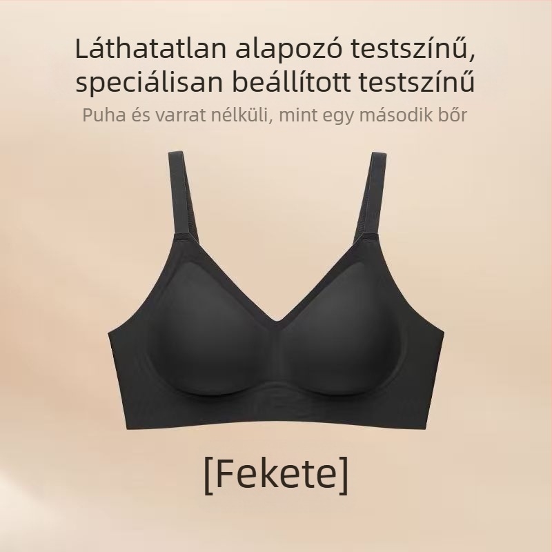 Mangini női varrás nélküli alsónemű integrált láthatatlan melltartóval, lélegző hátsó formázással nyárra