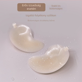 Láthatatlan ultra-vékony szilikon mellpadok mangó formájú csészékkel a megemeléshez