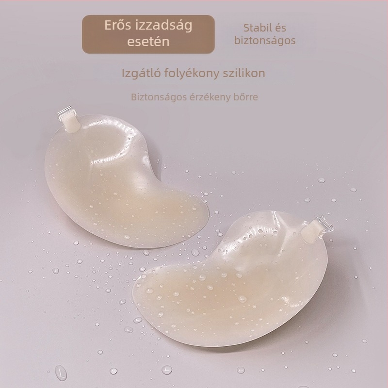 Láthatatlan ultra-vékony szilikon mellpadok mangó formájú csészékkel a megemeléshez