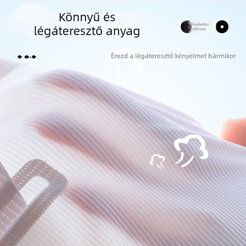 Bőrbarát, könnyű mellény-stílusú sportmelltartó tinédzsereknek