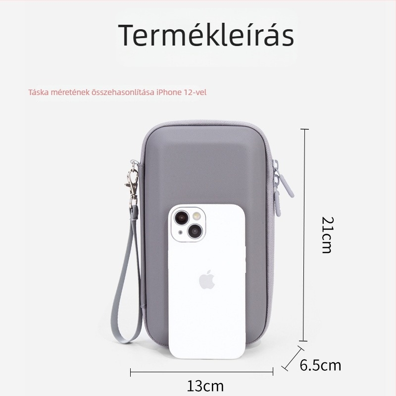 DJI Osmo Mobile 8 kézben fogható gimbalhoz hordtáska, hordozható, ütésálló