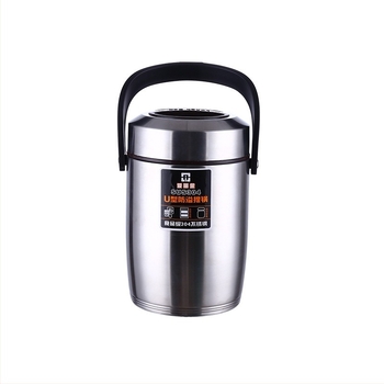 304 rozsdamentes acélból készült, tömörített vákuumos szigetelésű hordozható ebédes doboz, szivárgásmentes, diákoknak, 1.5L/2.0L/2.6L