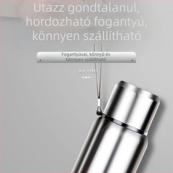 316 rozsdamentes acél termosz pohár, belső 316, külső 304, szigetelt, nagy kapacitású, kirándulásokhoz és utazásokhoz