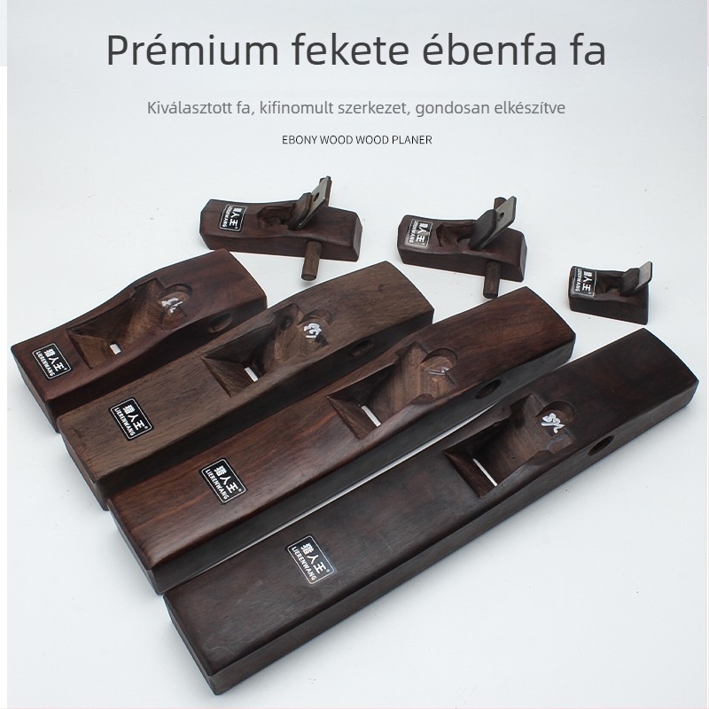 Ebonyfa kézi planőr készlet – 70 mm mikro planőr, 100 mm és 127 mm DIY fame